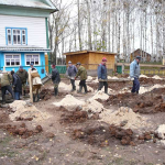 закладка фундамента новой мечети